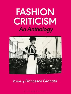 cover image of Fashion Criticism